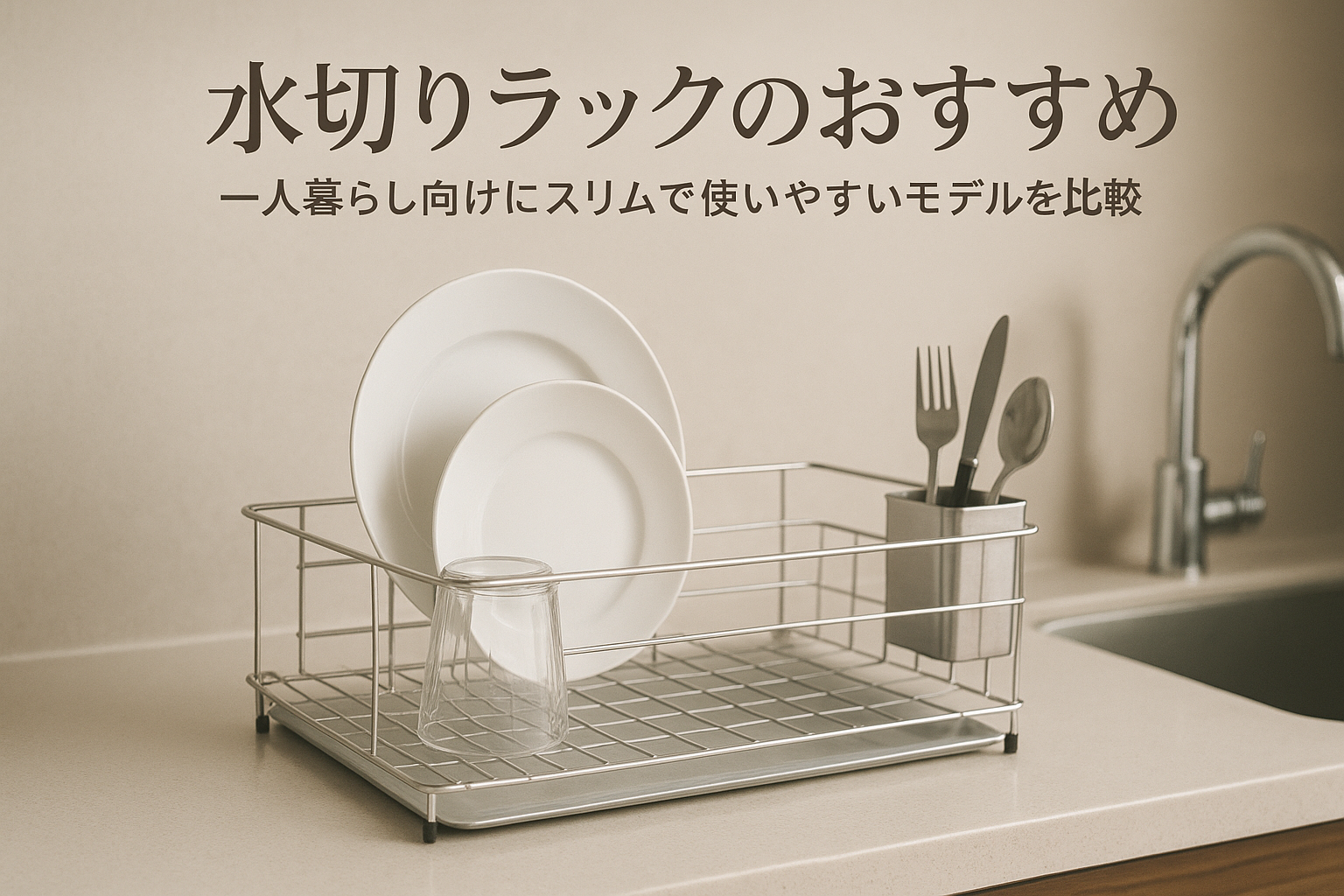 水切りラックのおすすめ｜一人暮らし向けにスリムで使いやすいモデルを比較