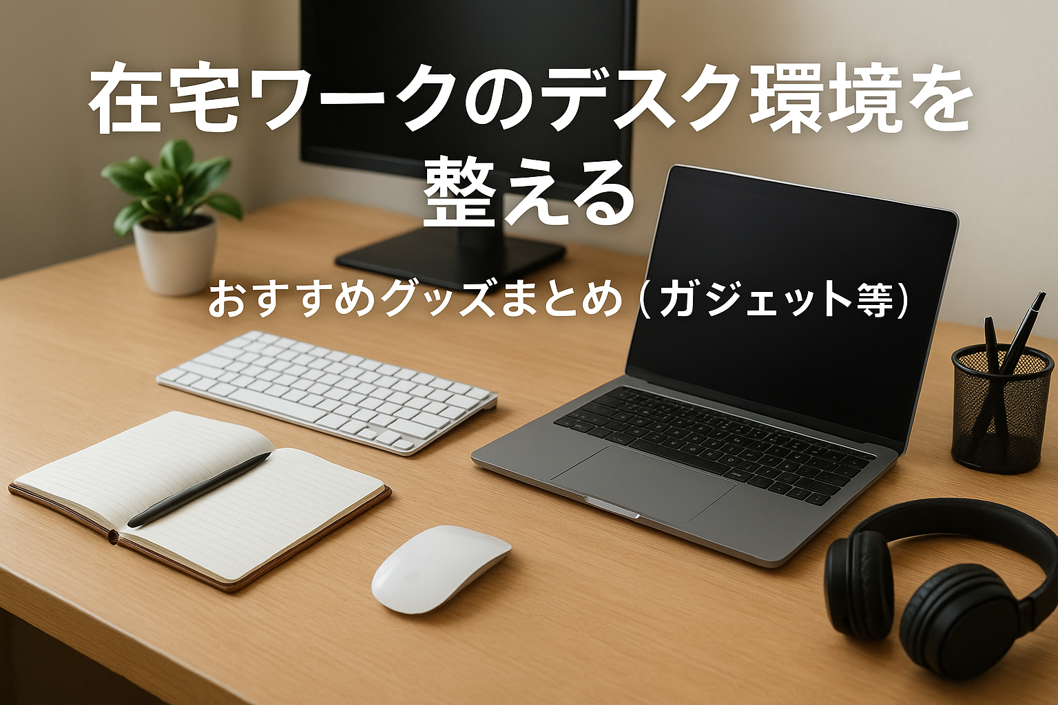 在宅ワークのデスク環境を整えるおすすめグッズまとめ（ガジェット等）