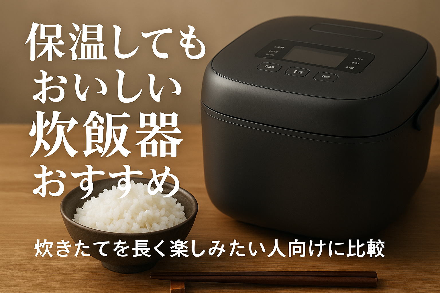 保温してもおいしい炊飯器おすすめ｜炊きたてを長く楽しみたい人向けに比較