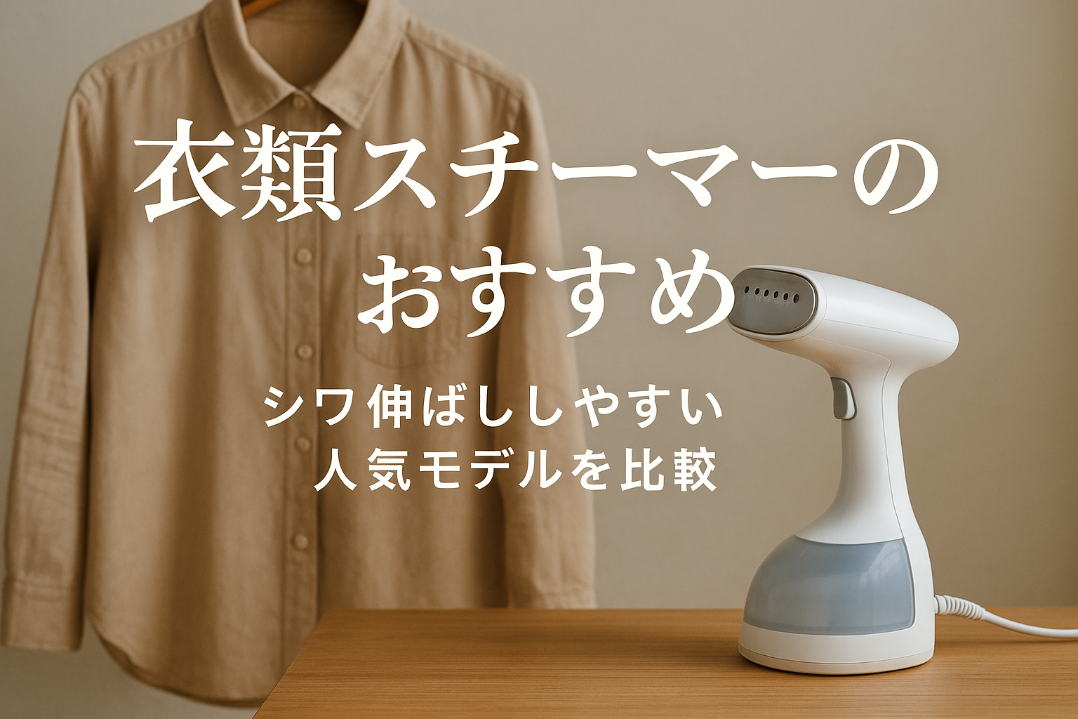 衣類スチーマーのおすすめ｜シワ伸ばししやすい人気モデルを比較