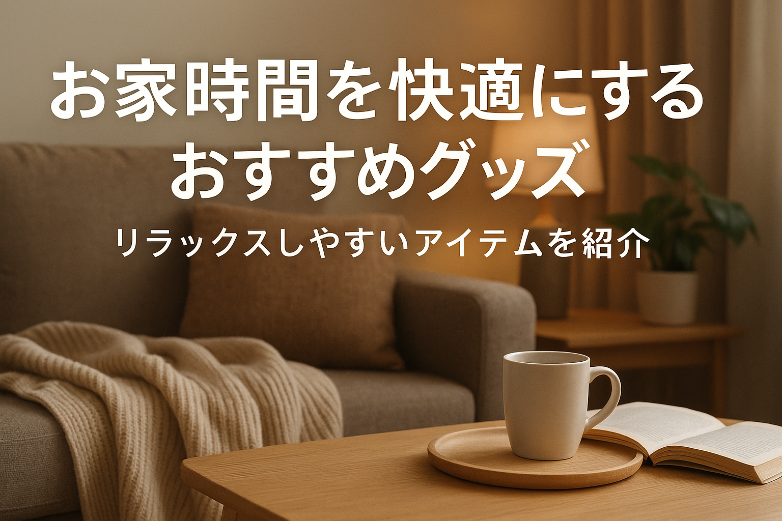 お家時間を快適にするおすすめグッズ｜リラックスしやすいアイテムを紹介