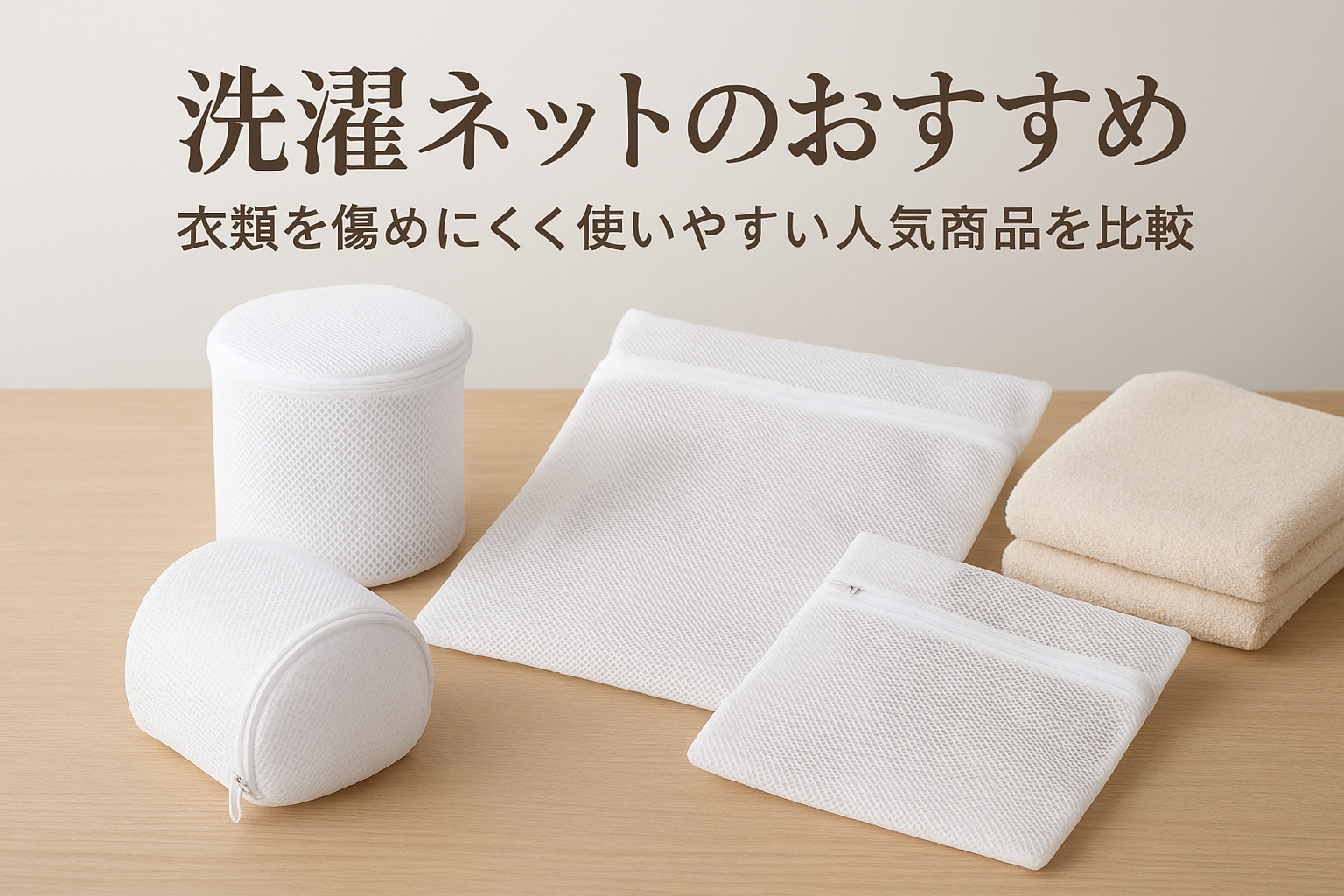 洗濯ネットのおすすめ｜衣類を傷めにくく使いやすい人気商品を比較