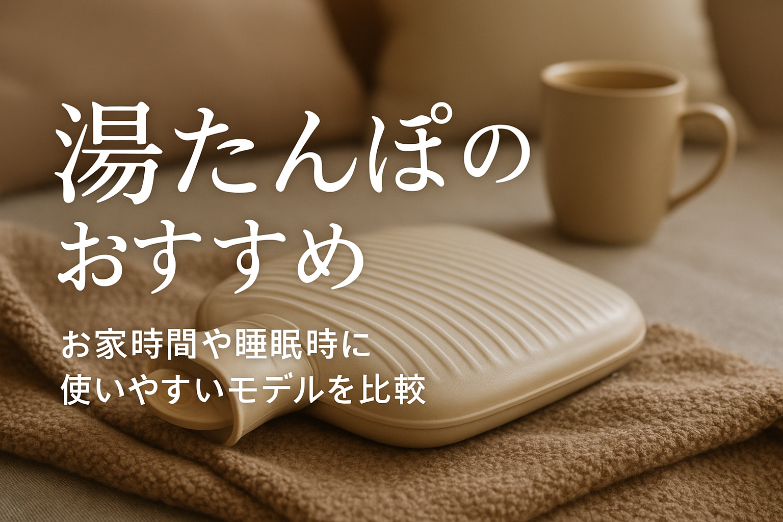 湯たんぽのおすすめ｜お家時間や睡眠時に使いやすいモデルを比較