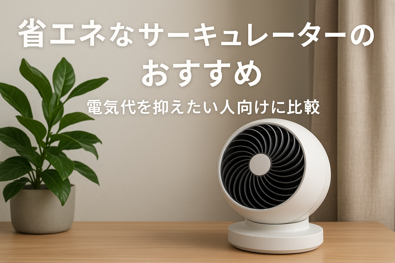 省エネなサーキュレーターのおすすめ｜電気代を抑えたい人向けに比較