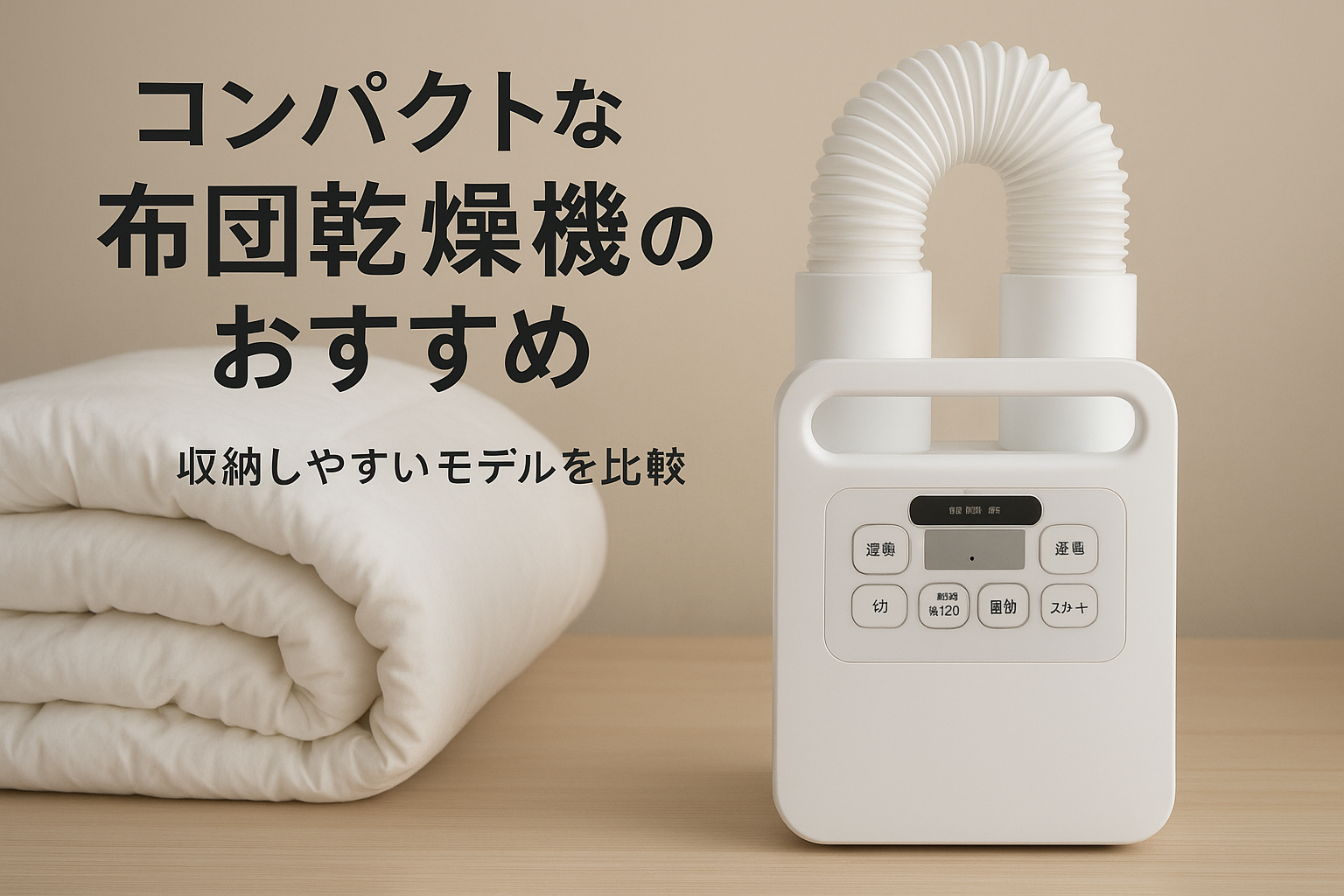 コンパクトな布団乾燥機のおすすめ｜収納しやすいモデルを比較
