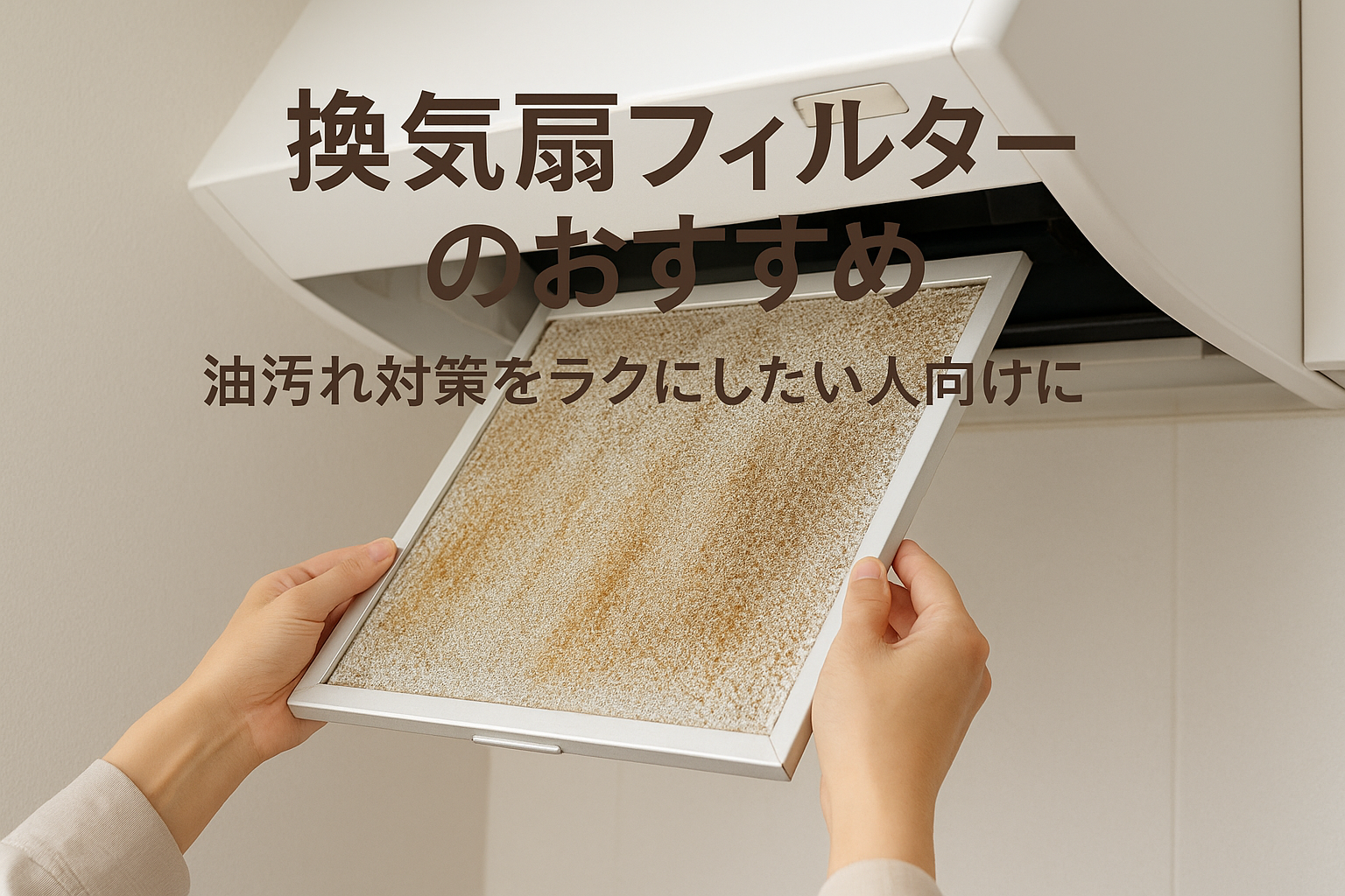 換気扇フィルターのおすすめ|油汚れ対策をラクにしたい人向けに比較