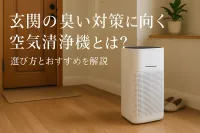 玄関の臭い対策に向く空気清浄機とは？選び方とおすすめを解説