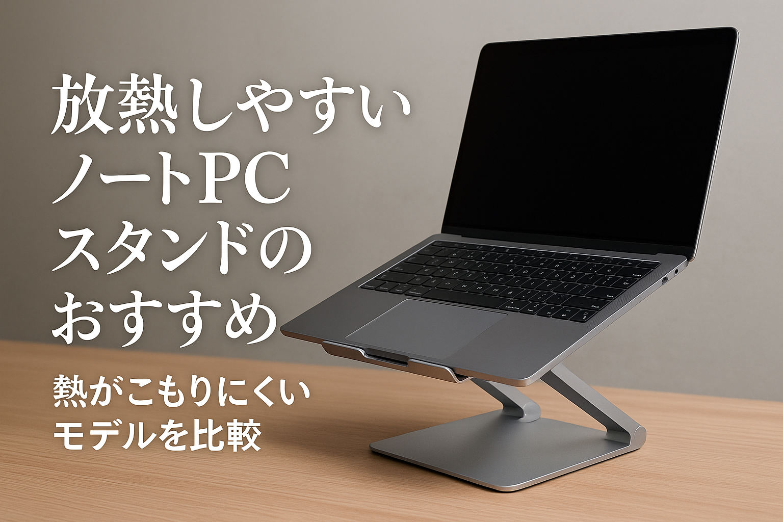 放熱しやすいノートPCスタンドのおすすめ｜熱がこもりにくいモデルを比較