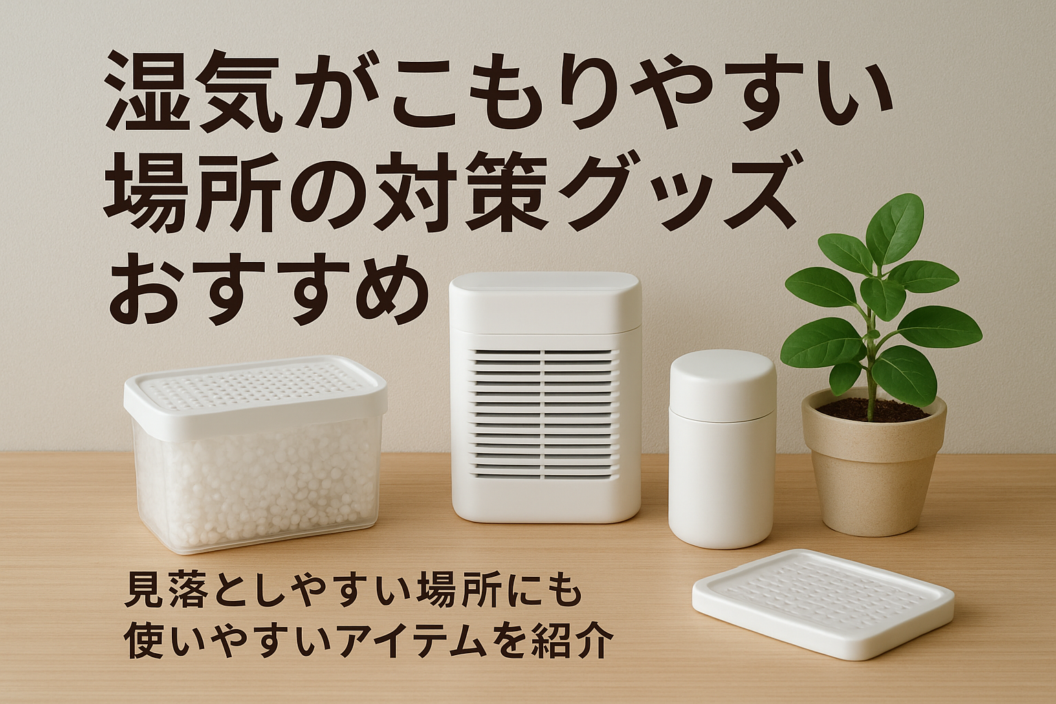 湿気がこもりやすい場所の対策グッズおすすめ｜見落としやすい場所にも使いやすいアイテムを紹介