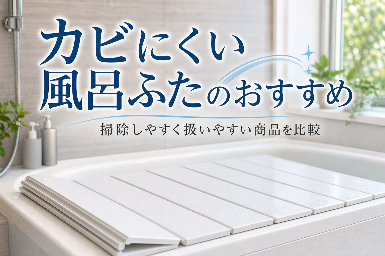 カビにくい風呂ふたのおすすめ｜掃除しやすく扱いやすい商品を比較