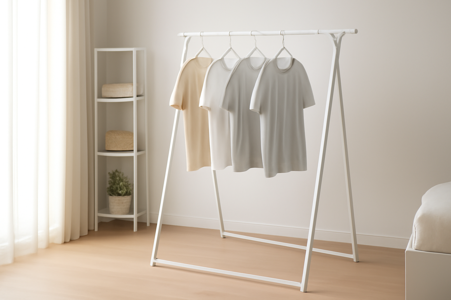 あなたの部屋にピッタリなのは?室内物干しの形状別おすすめ3選