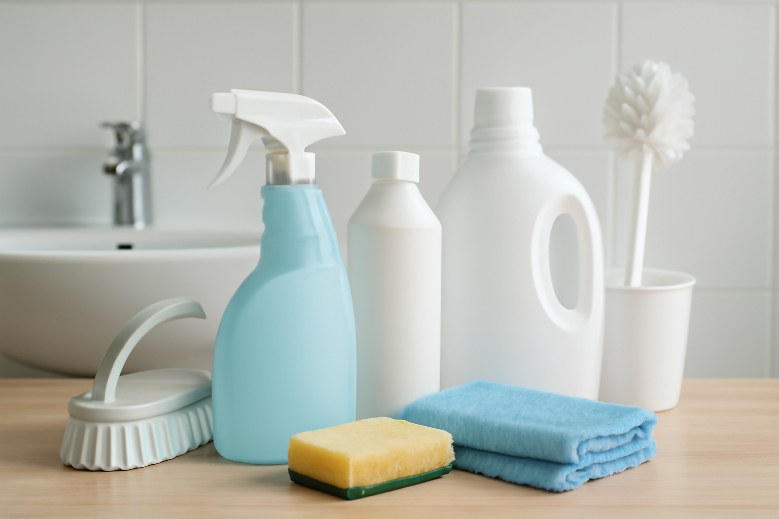 水回りのキレイを保つ!おすすめの洗剤&道具