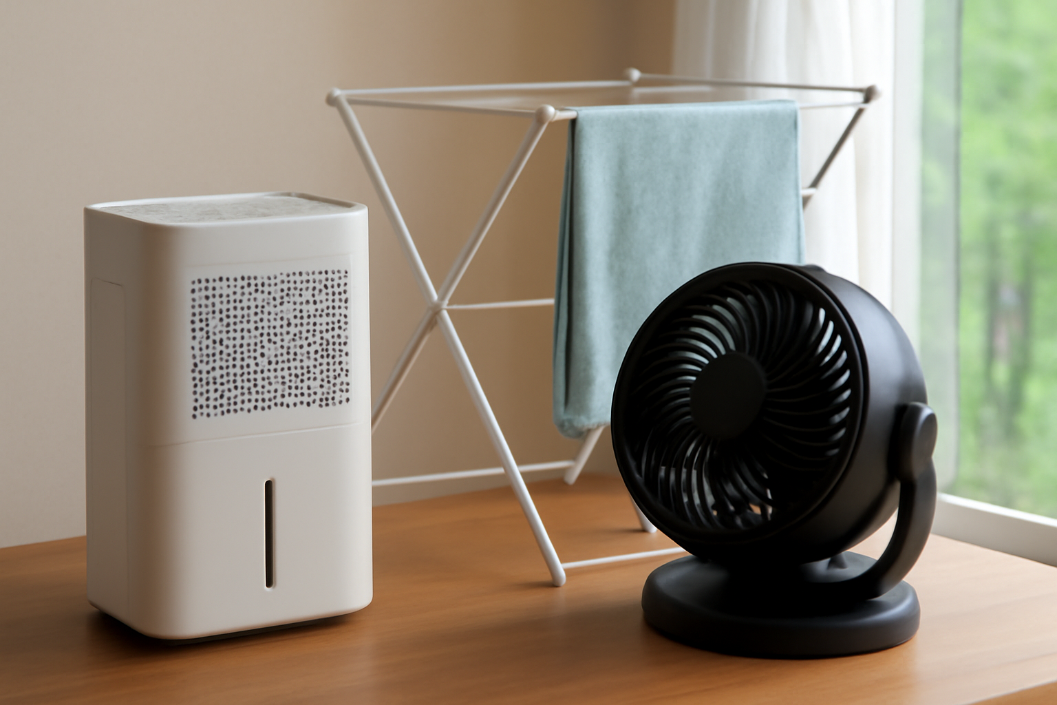 お部屋の湿度コントロールと空気の循環がカビや生乾き臭を防ぐ大きなカギです