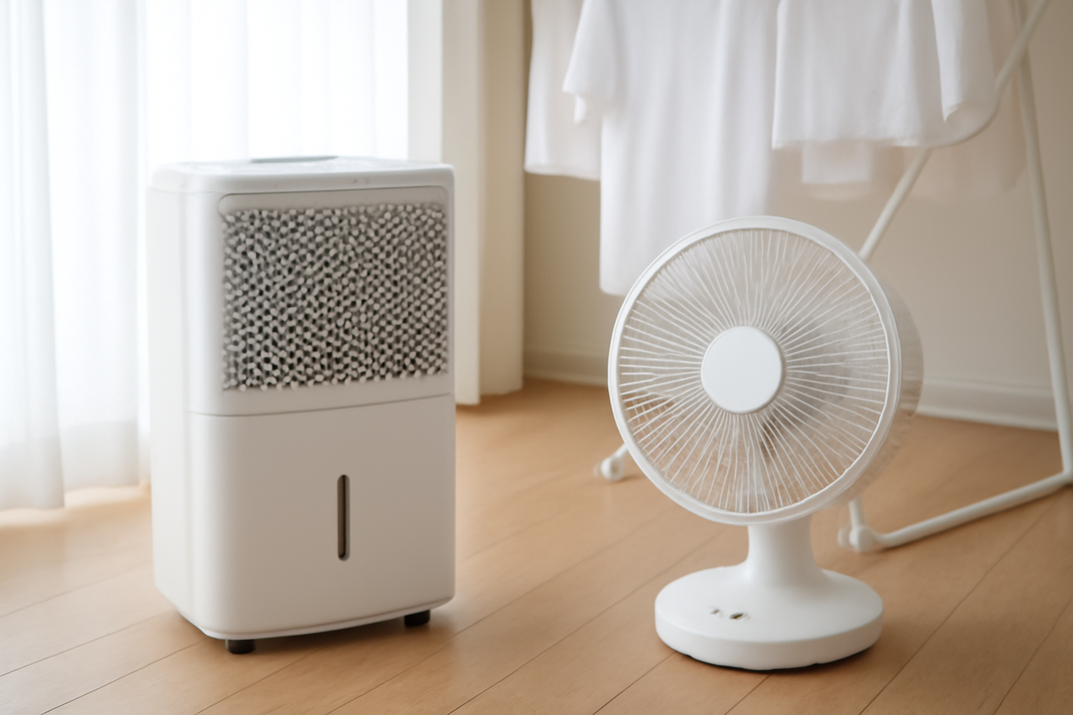 部屋干しにはどっちが正解?実は「併用」が最強なんです!