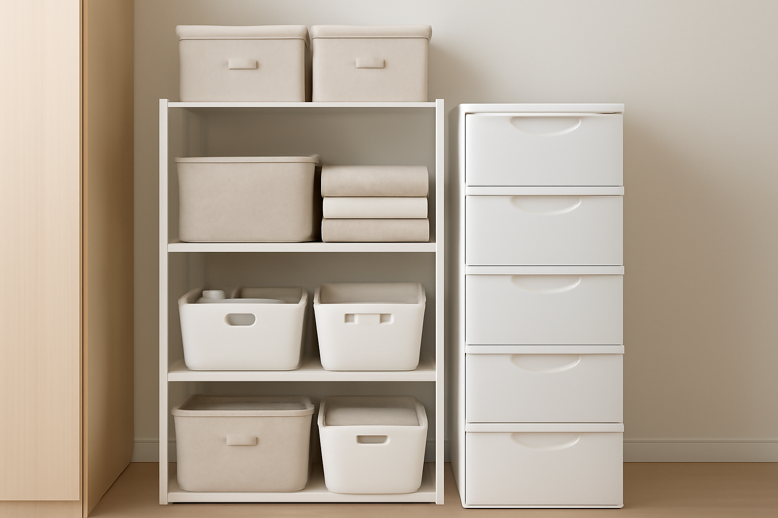 部屋をすっきり整えるカギは「すき間」と「縦の空間」の有効活用です！