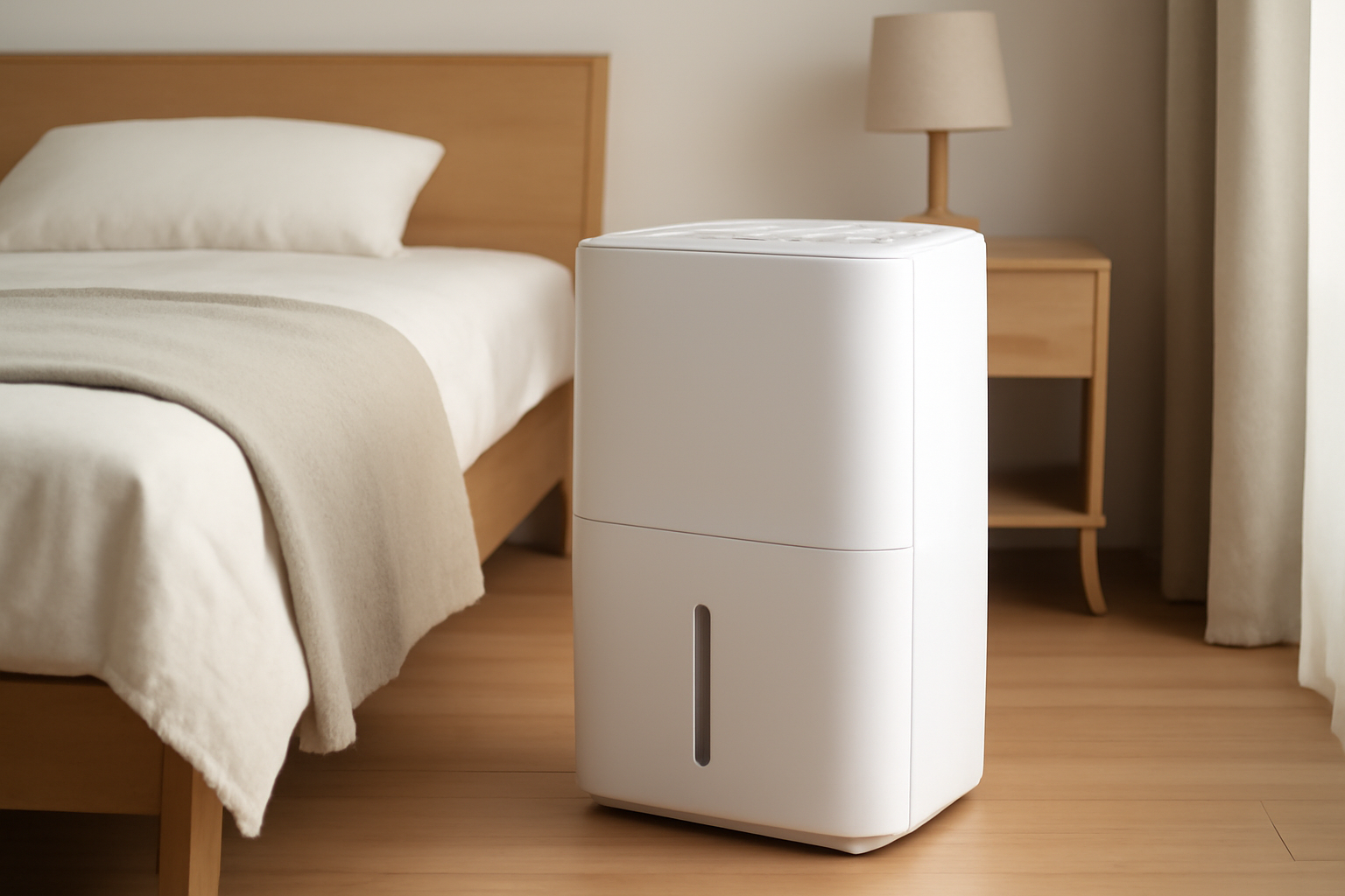 寝室や夜干しには「40dB以下」の静音除湿機がベスト！