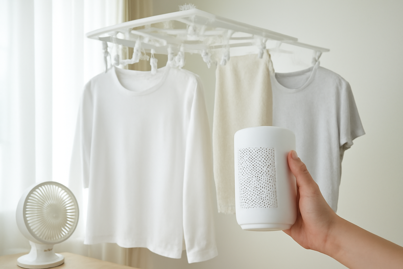 部屋干しの悩みは便利グッズの活用でスッキリ解決！