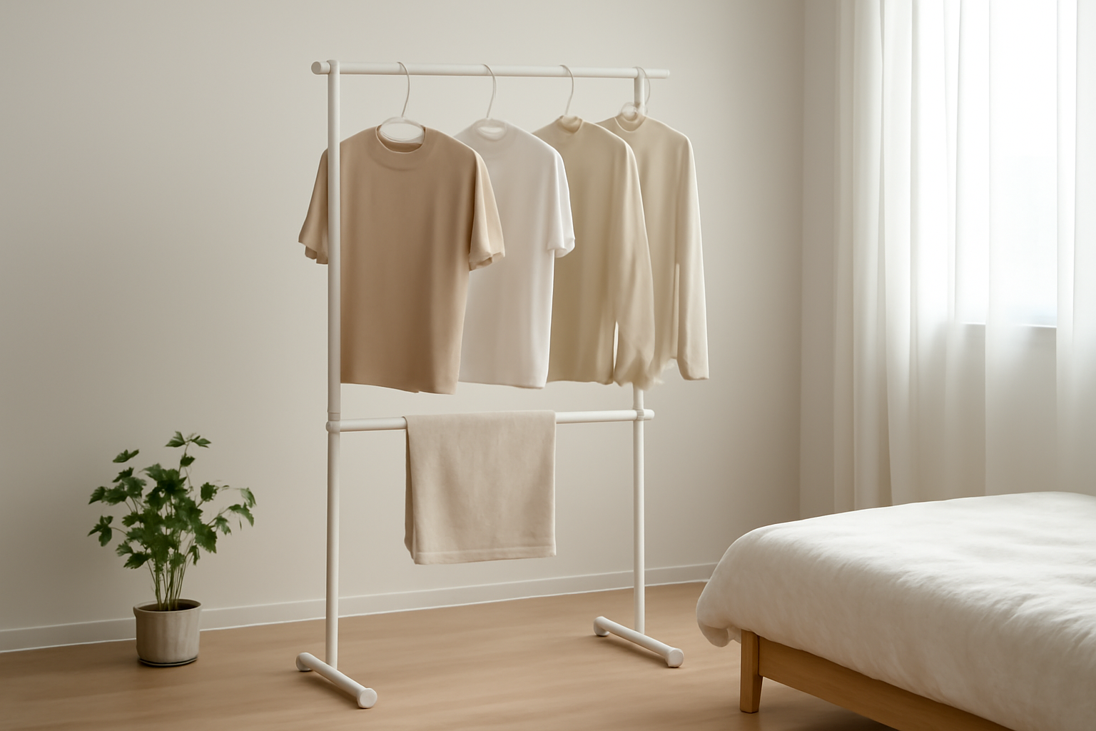 なぜワンルームには専用の室内物干しが必要なのか？