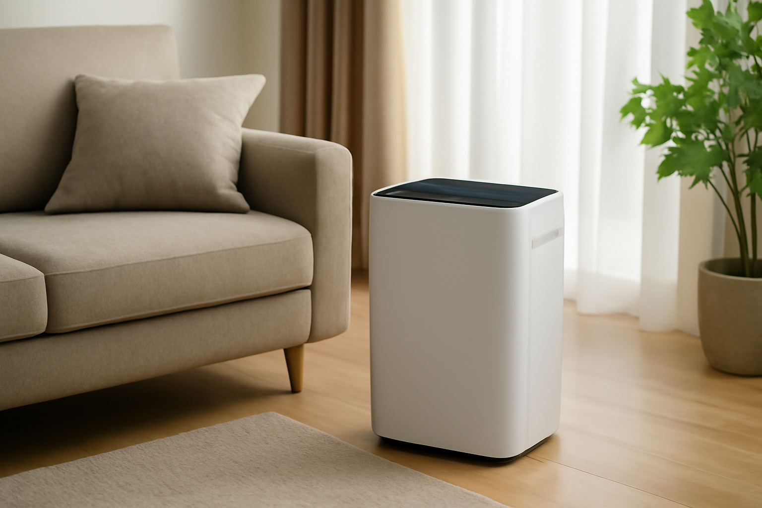 リビングに置くなら「加湿付き」で「適用畳数に余裕のある」コンパクトモデルが大正解！