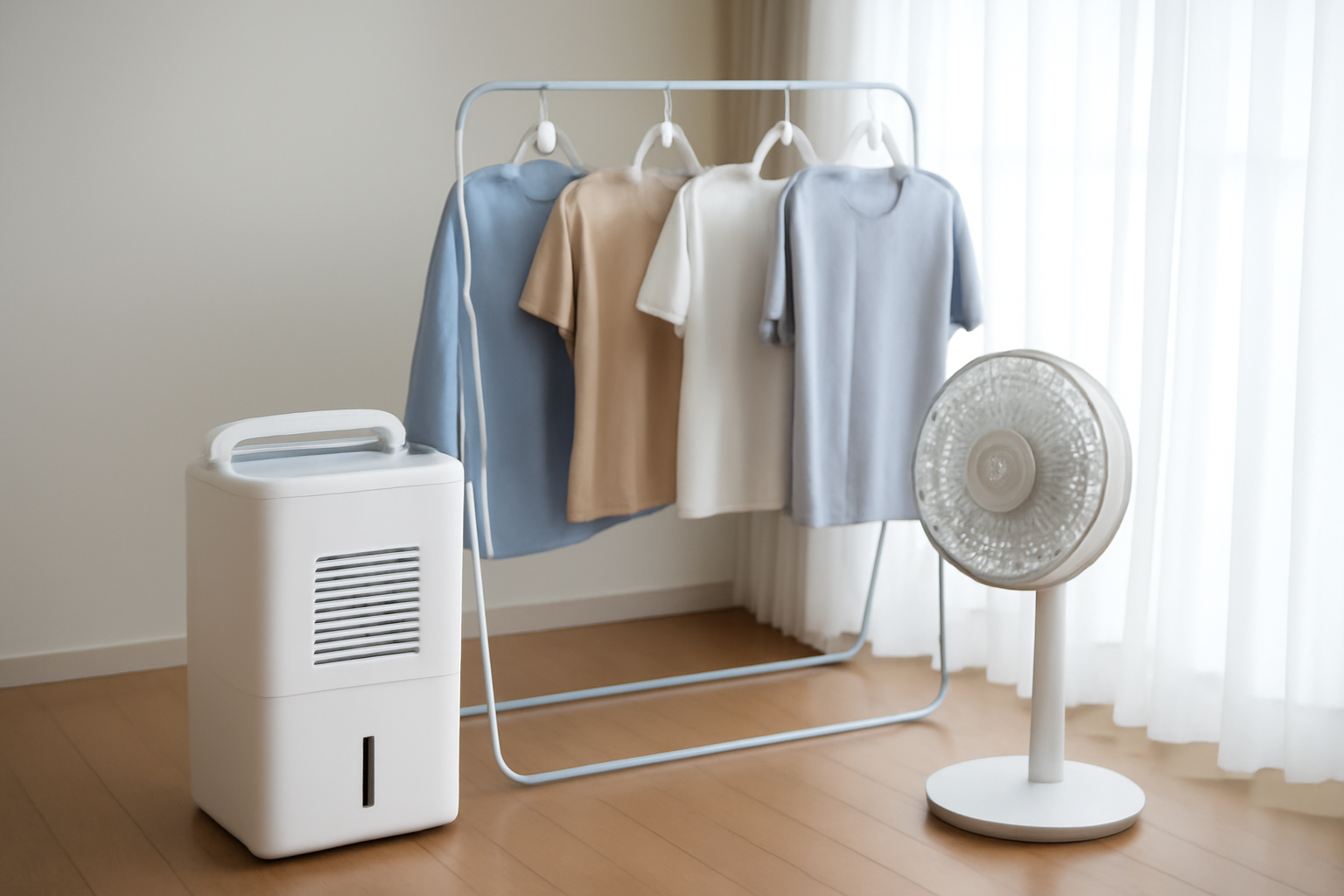 除湿機とサーキュレーターの「W使い」が最強の組み合わせ!