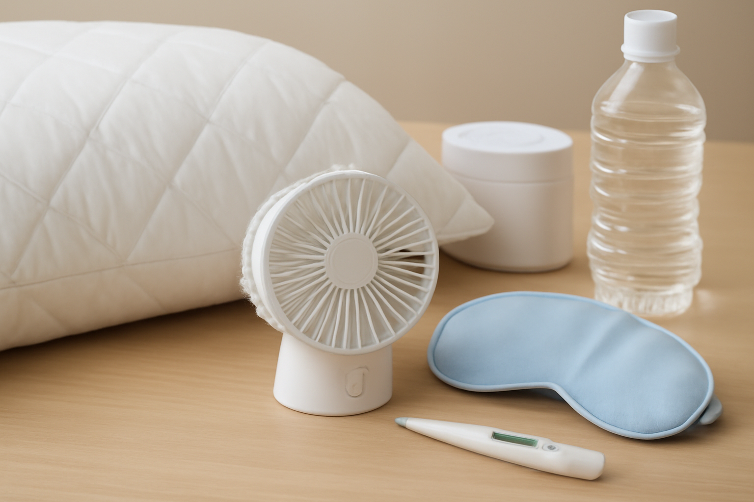 夏の快眠の鍵は「深部体温のコントロール」と「湿度調整」です！