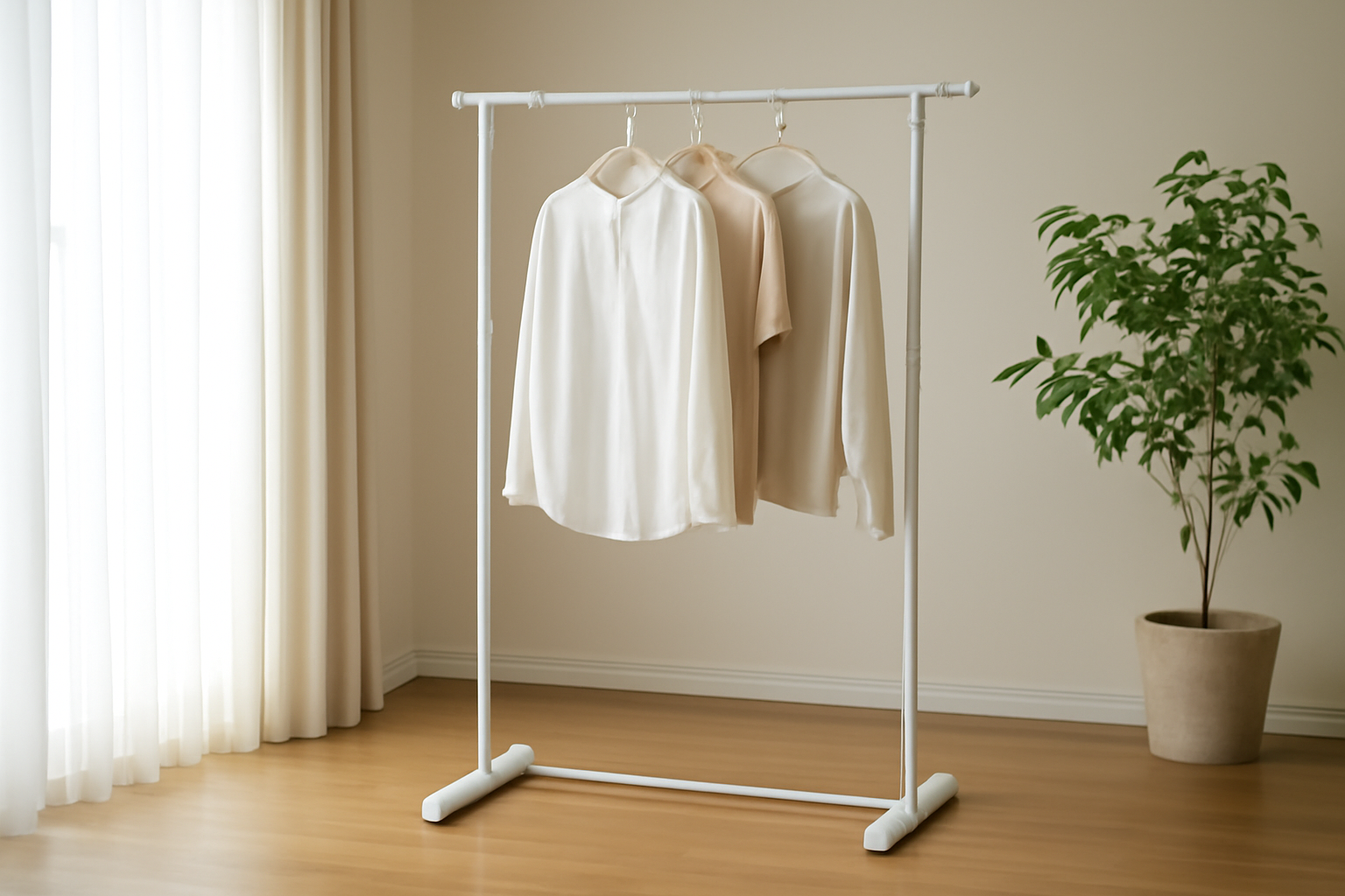 なぜ高さ調整できると圧倒的に干しやすいのか？