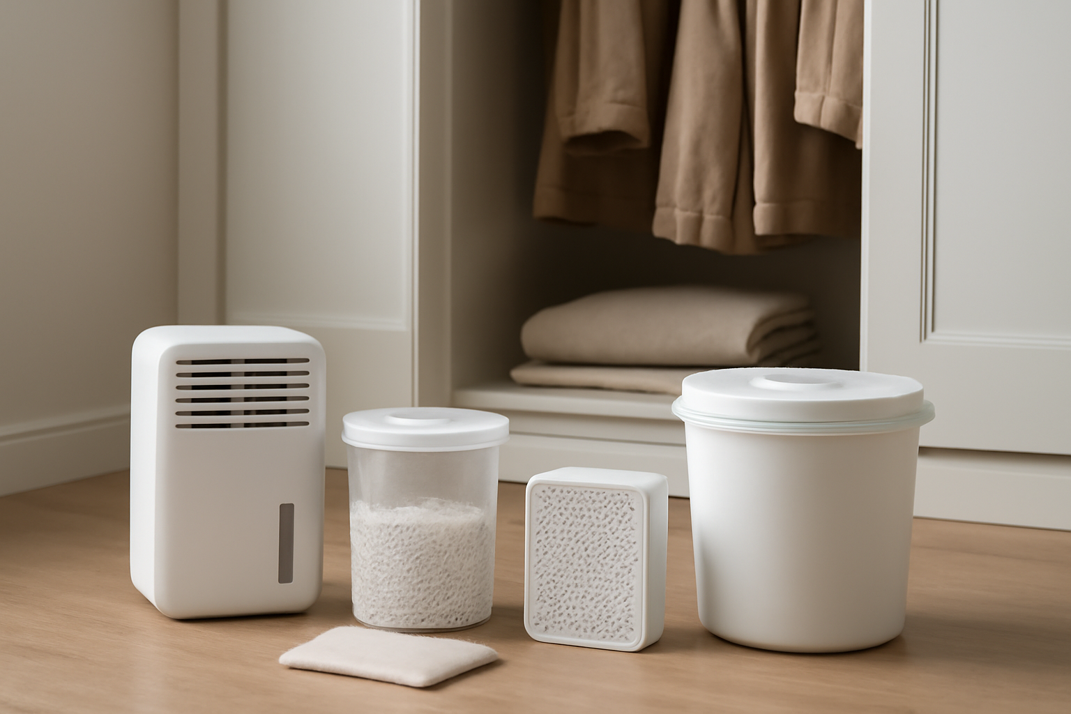 なぜ場所別に使い分ける必要があるの？除湿グッズの基本と種類