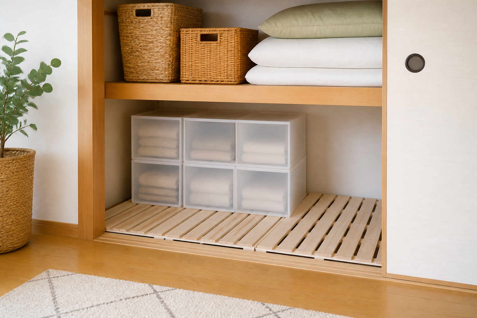 なぜ押し入れにすのこを敷くべきなの？