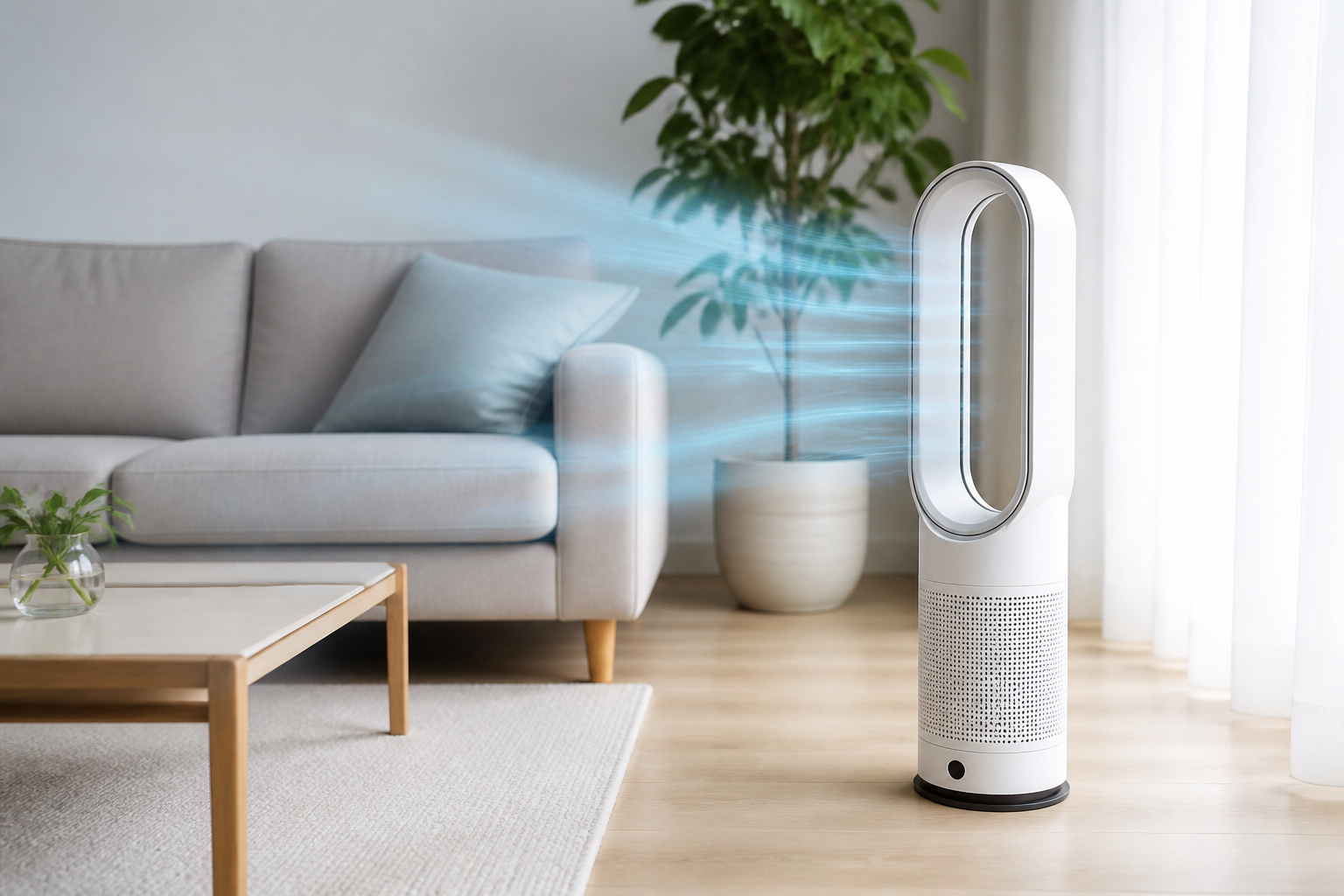 目に見えない羽根で風を送る不思議な仕組みと特徴