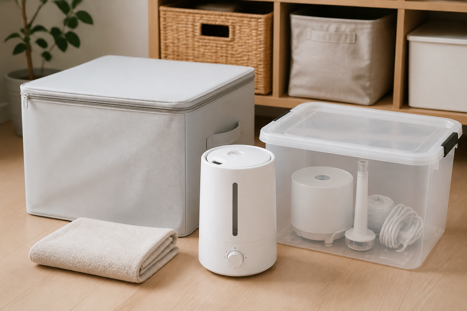 加湿器の保管で気をつけたいポイントって何?